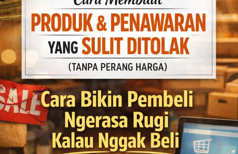 Rahasia Offer yang Sulit Ditolak (Tanpa Perang Harga)