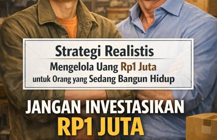 CARA MENGELOLA RP.1 JUTA AGAR TIDAK HABIS PERCUMA