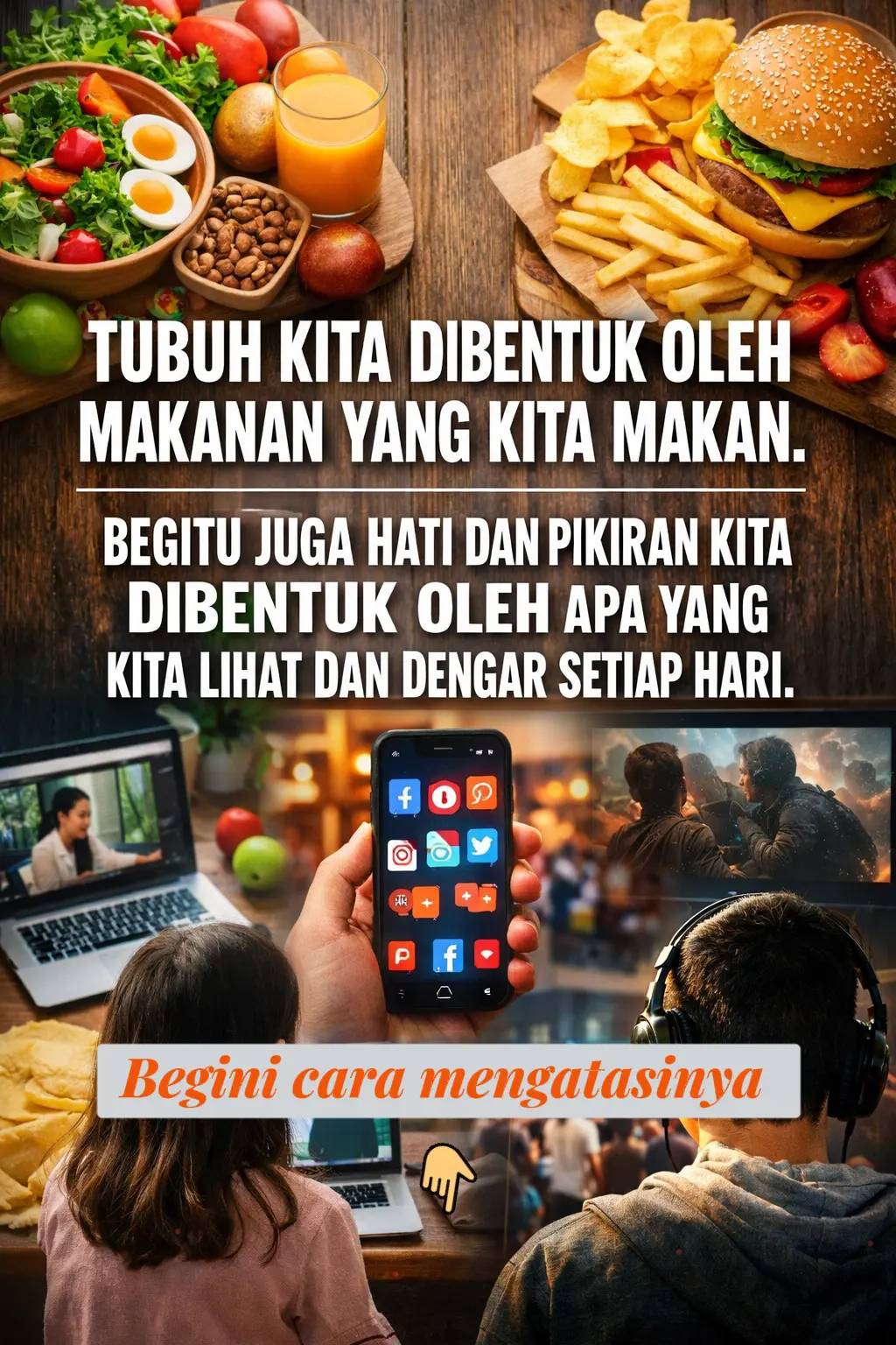 APA YANG KAMU LIHAT, ITULAH YANG AKAN KAMU JADI