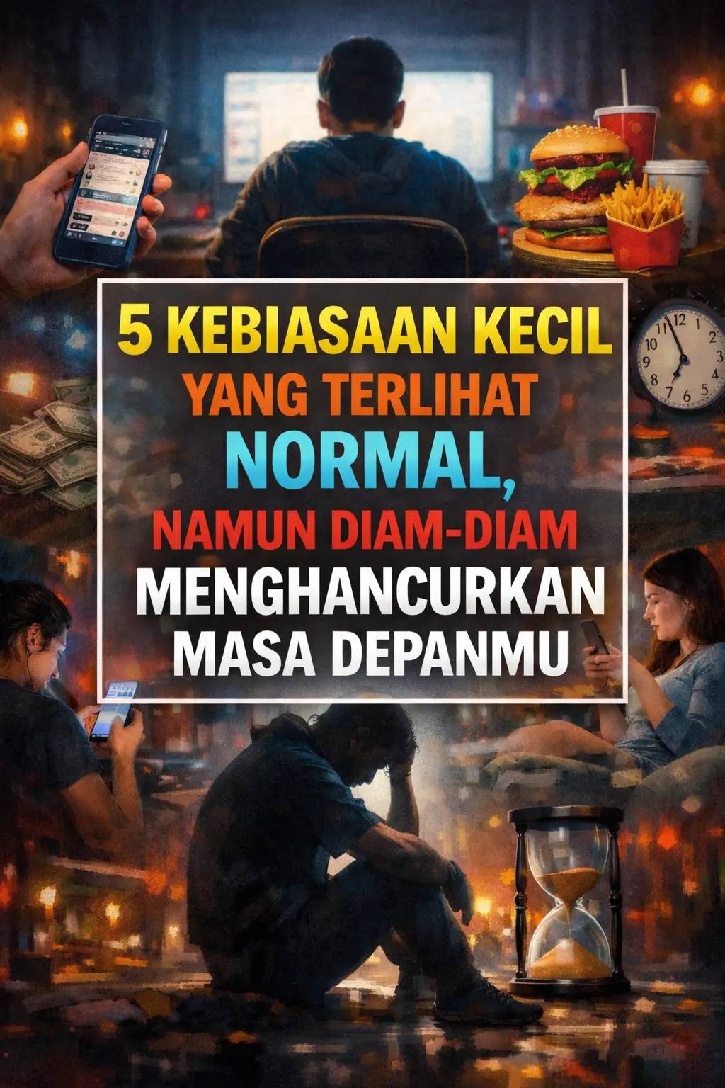 5 KEBIASAAN KECIL YANG TERLIHAT NORMAL, NAMUN DIAM-DIAM MENGHANCURKAN MASA DEPANMU