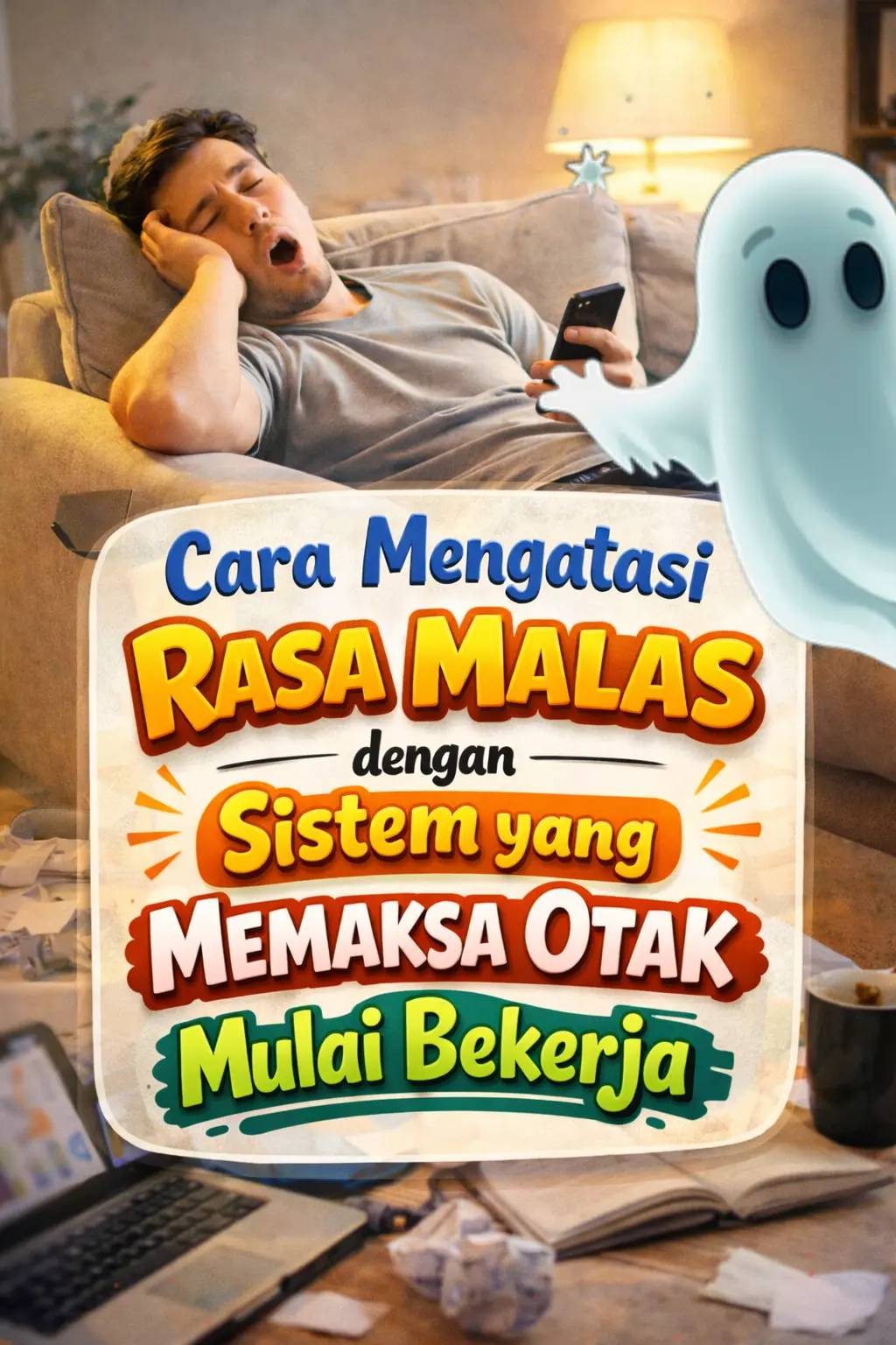 CARA MENGATASI RASA MALAS DENGAN SISTEM YANG MEMAKSA OTAK MAU MULAI BEKERJA