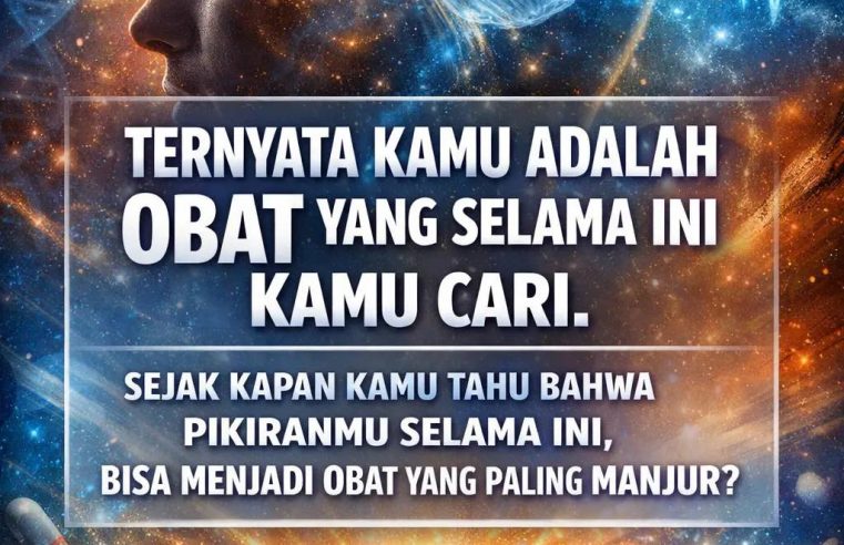 TERNYATA KAMU ADALAH PLACEBO : OBAT YANG SELAMA INI KAMU CARI-CARI