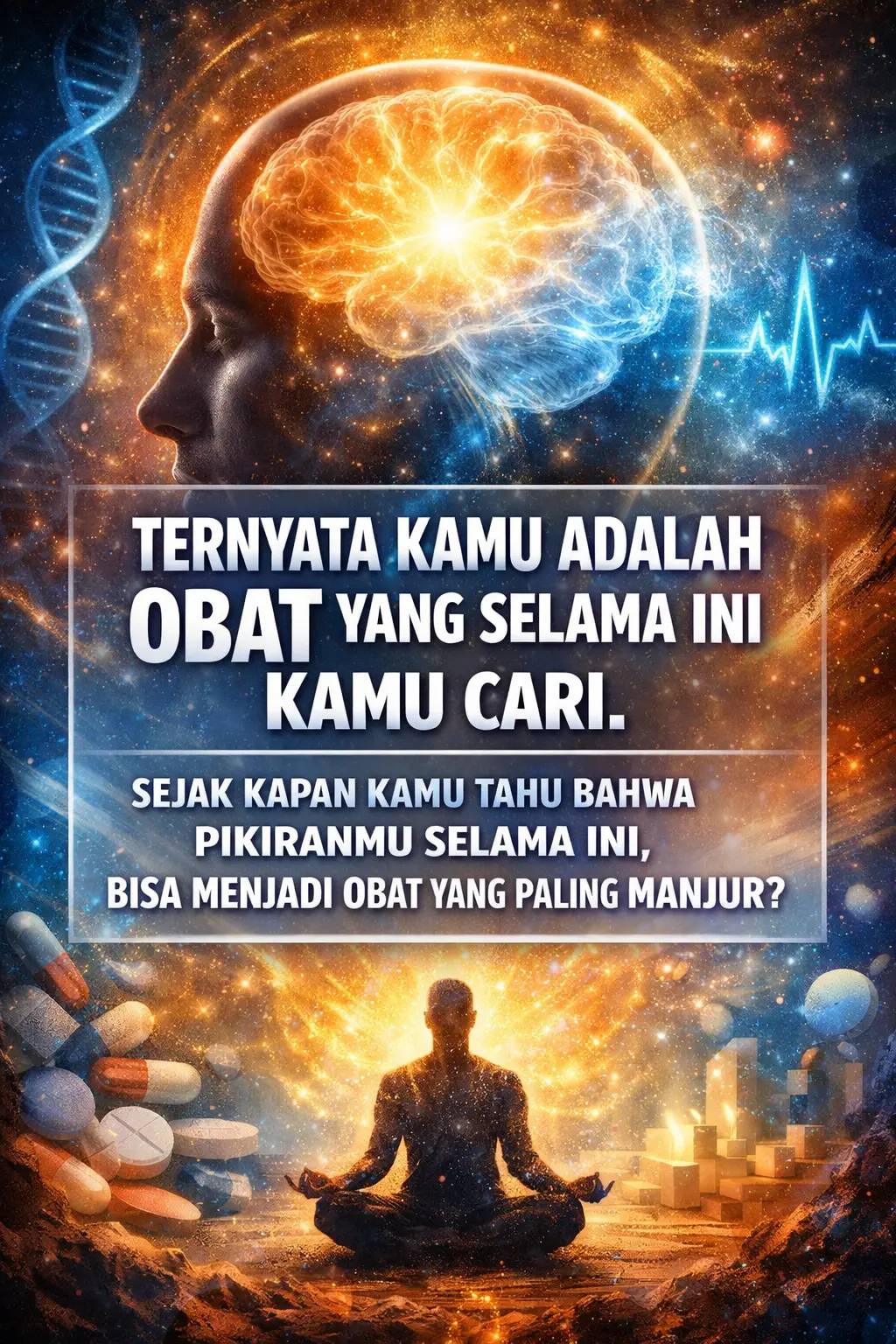 TERNYATA KAMU ADALAH PLACEBO : OBAT YANG SELAMA INI KAMU CARI-CARI