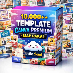 10.000++ TEMPLATE CANVA PREMIUM – SIAP PAKAI
