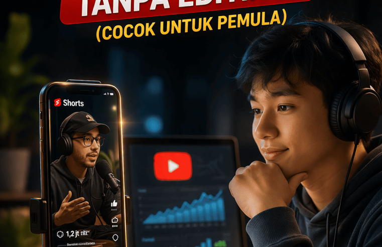 Cara Mendapat Penghasilan dari YouTube Tanpa Editing (Cocok untuk Pemula)
