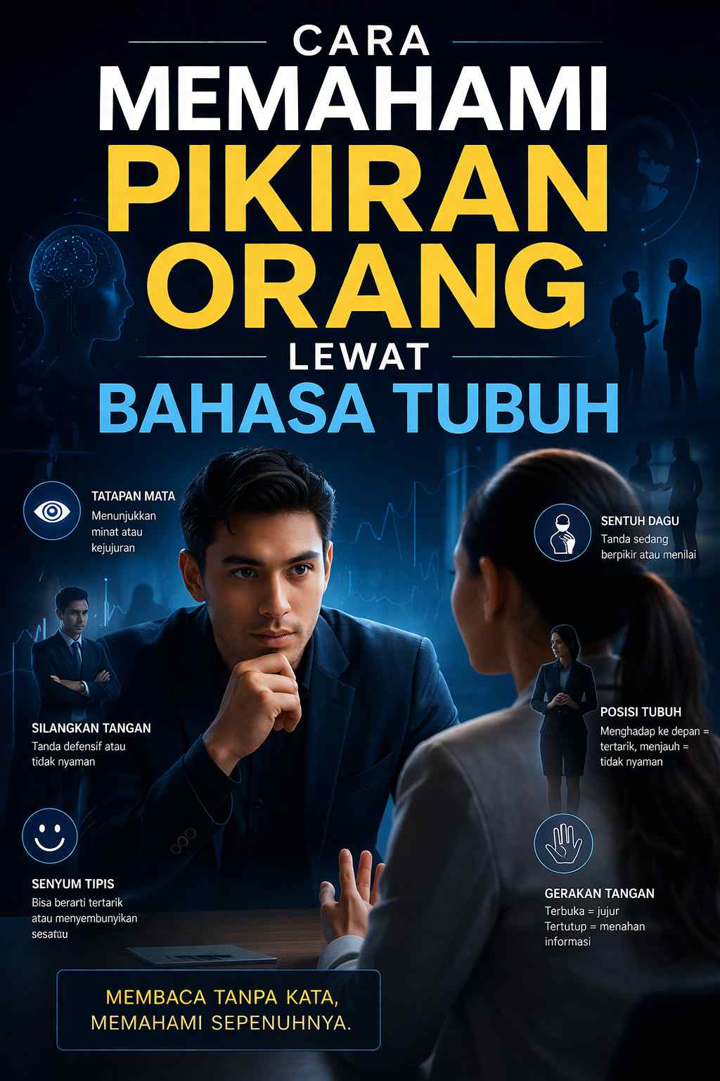 Cara Memahami Pikiran Orang Lewat Bahasa Tubuh