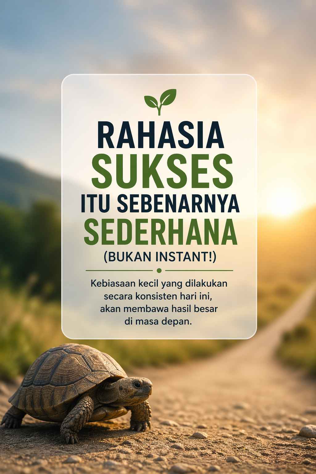 Rahasia Sukses Itu Sebenarnya Sederhana (Bukan Instan!)