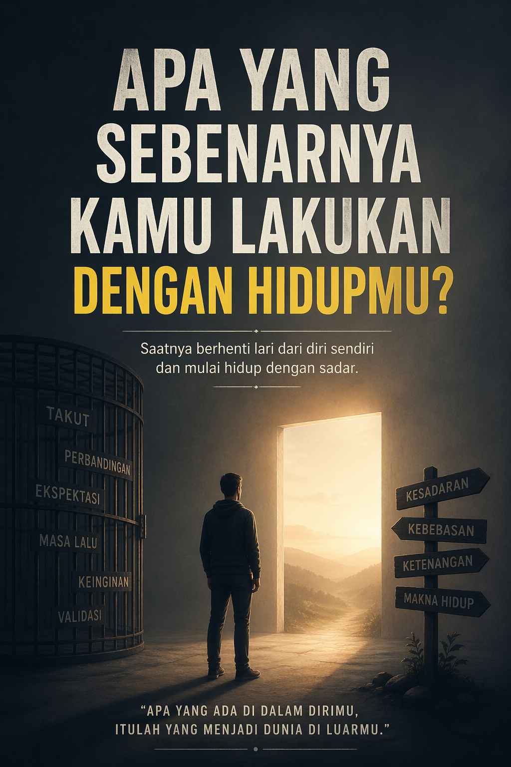 Apa yang Sebenarnya Kamu Lakukan dengan Hidupmu?