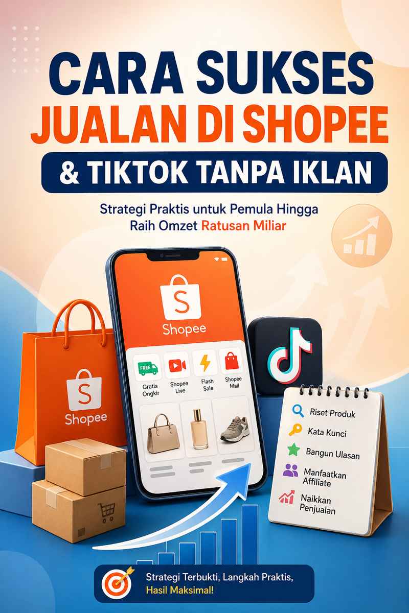 Cara Sukses Jualan di Shopee & TikTok