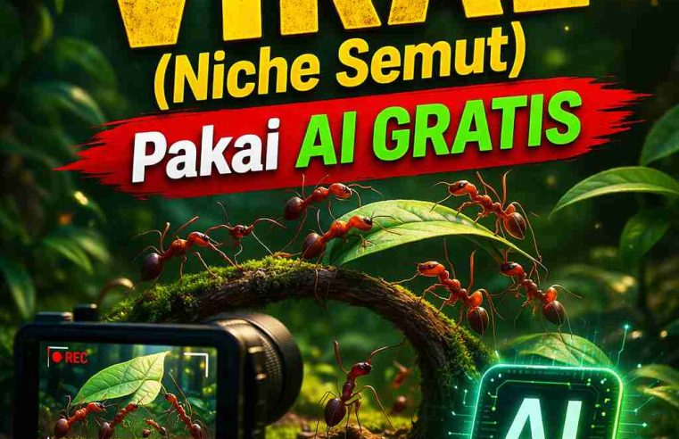 Cara Bikin Video YouTube Viral (Niche Semut) Pakai AI GRATIS