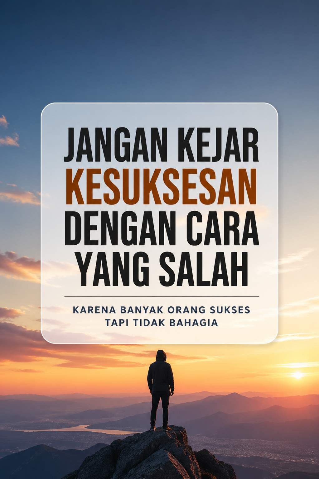 Sukses Tanpa Kehilangan Diri Sendiri
