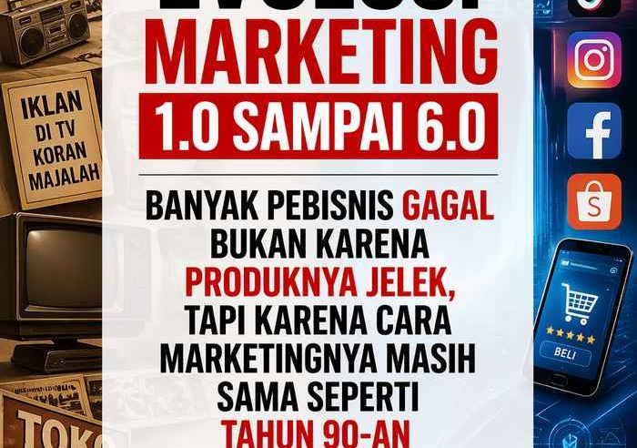 Evolusi Marketing 1.0 sampai 6.0