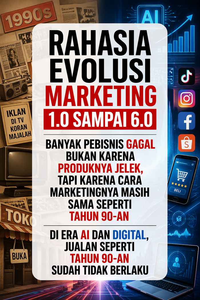 Evolusi Marketing 1.0 sampai 6.0