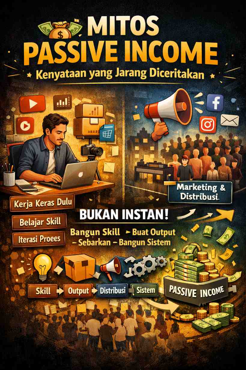 Mitos Passive Income: Kenyataan yang Jarang Diceritakan