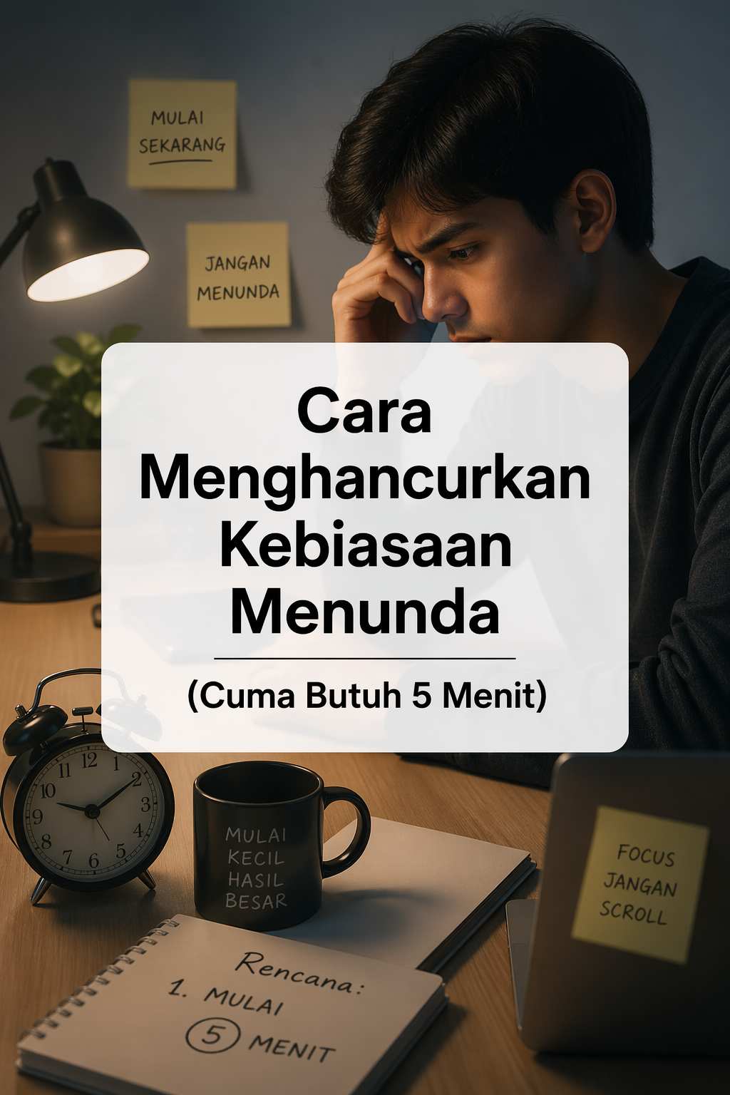 Udah Niat, Tapi Gak Pernah Mulai? Ini Yang Sebenarnya Terjadi di Otakmu