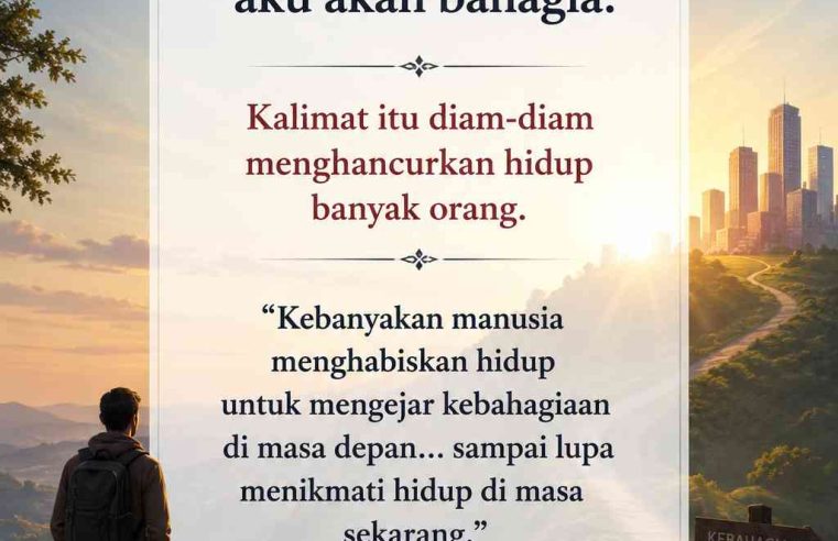 Mengejar Kebahagiaan, Tapi Kenapa Banyak Orang Tetap Tidak Bahagia?